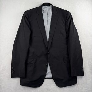 Brooks Brothers Explorer Regent Fit Suit Blazer 44L Wool Charcoal Gray Jacket